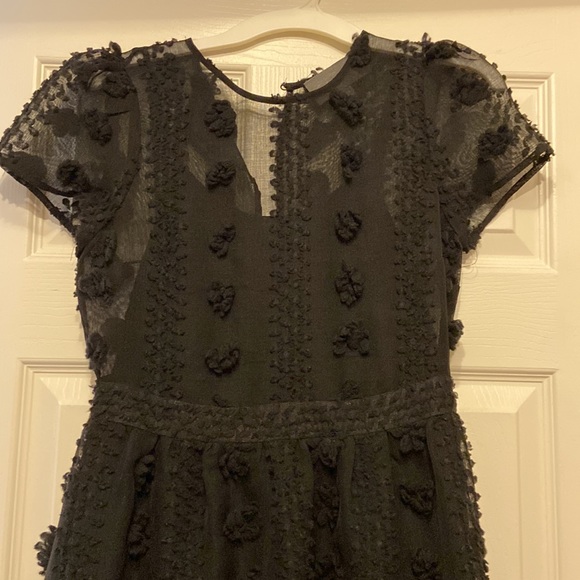 Beautiful anthropology/Sunday in Brooklyn textured party dress - Picture 8 of 10